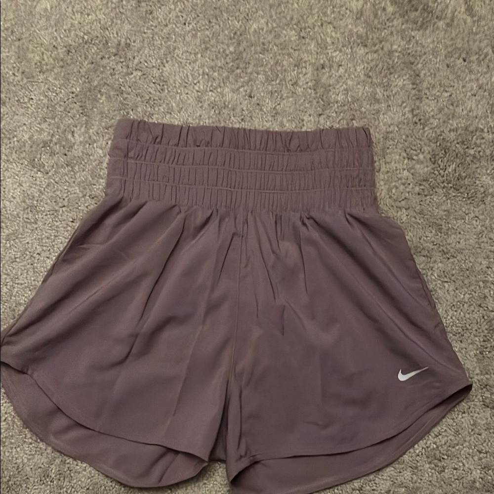 Nike Women's Mauve Athletic Shorts